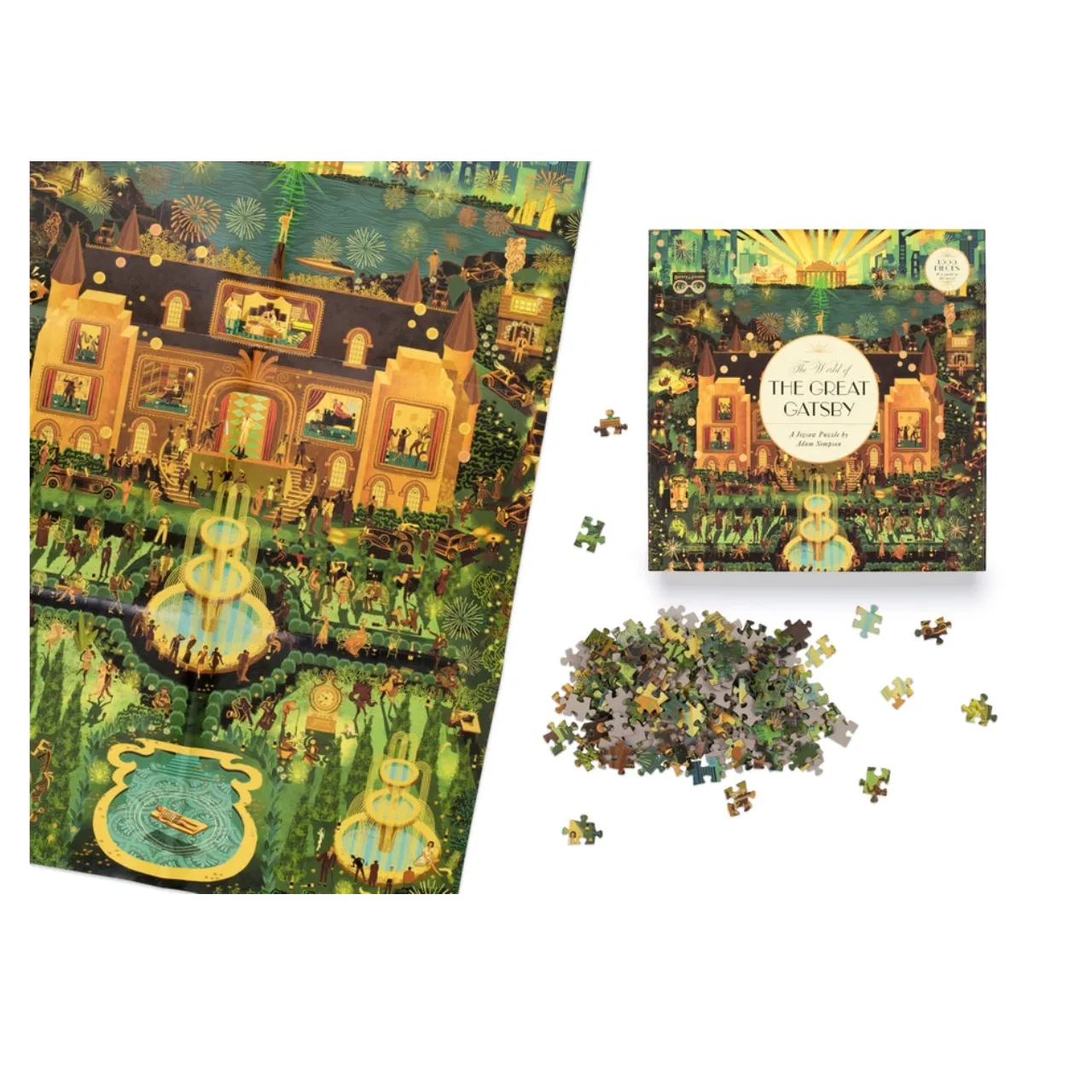 The World Of The Great Gatsby 1000 Piece Jigsaw Puzzle