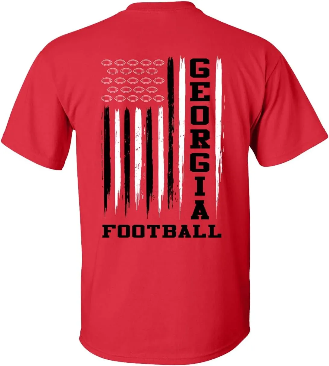 Trenz Shirt Company Flag Football USA Short Sleeve T-Shirt