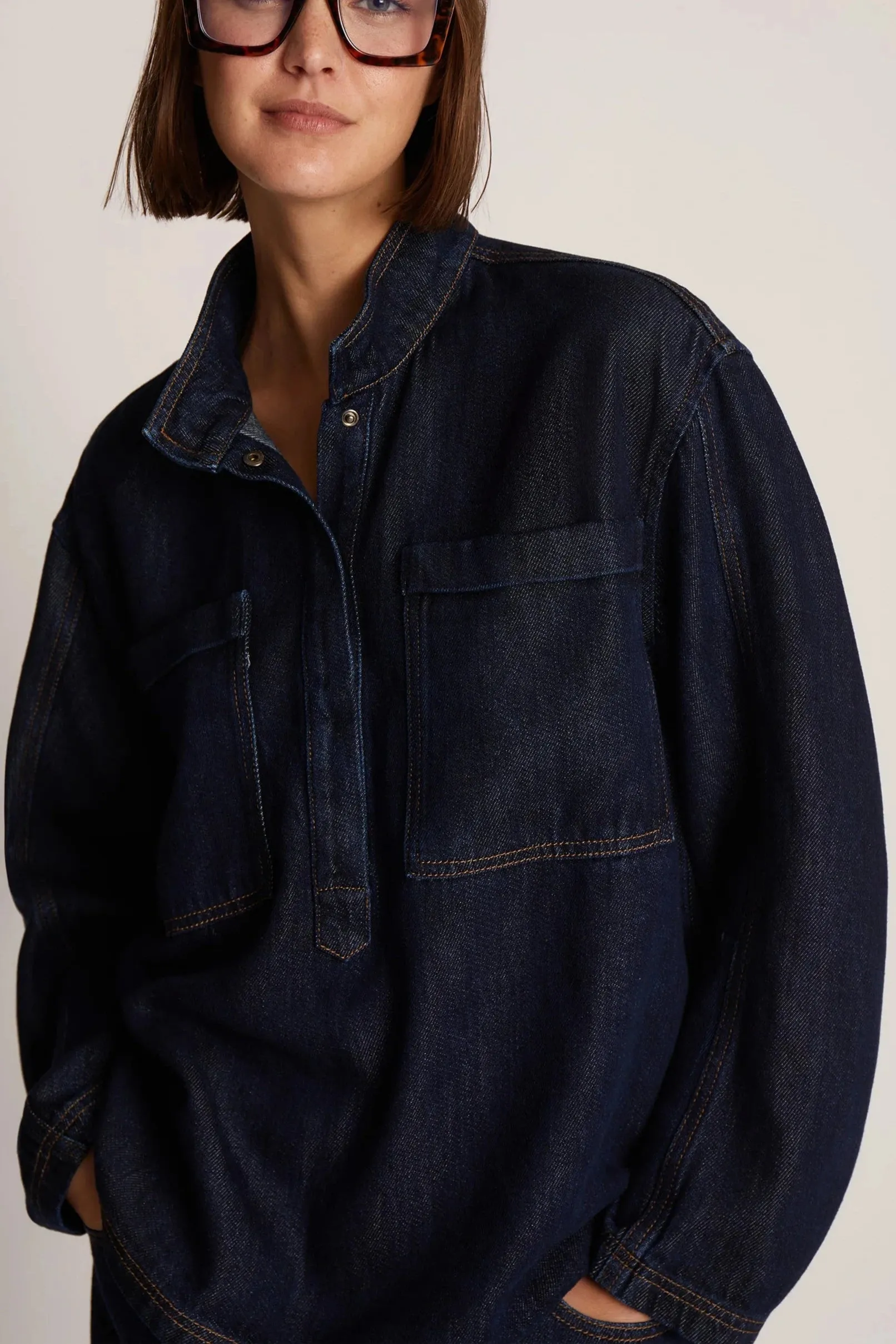TUXA TOP | INDIGO