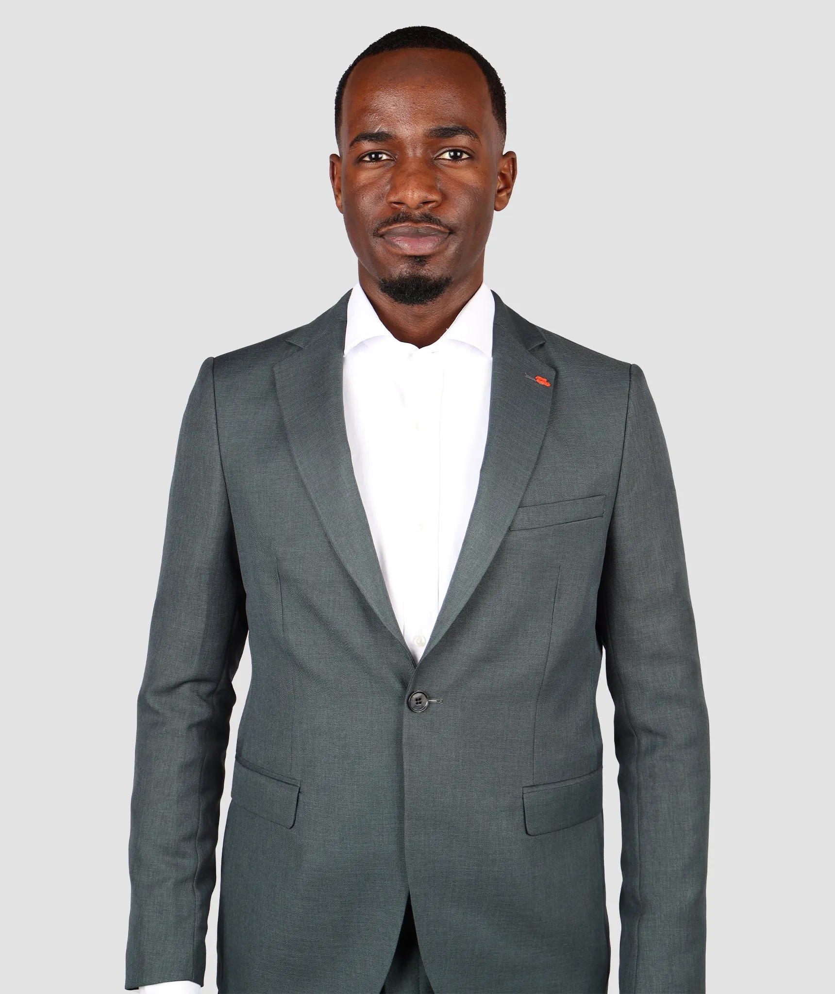 TWN Slim Fit Green Suit
