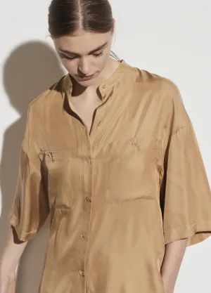 Utility Shirt in Sun Khaki