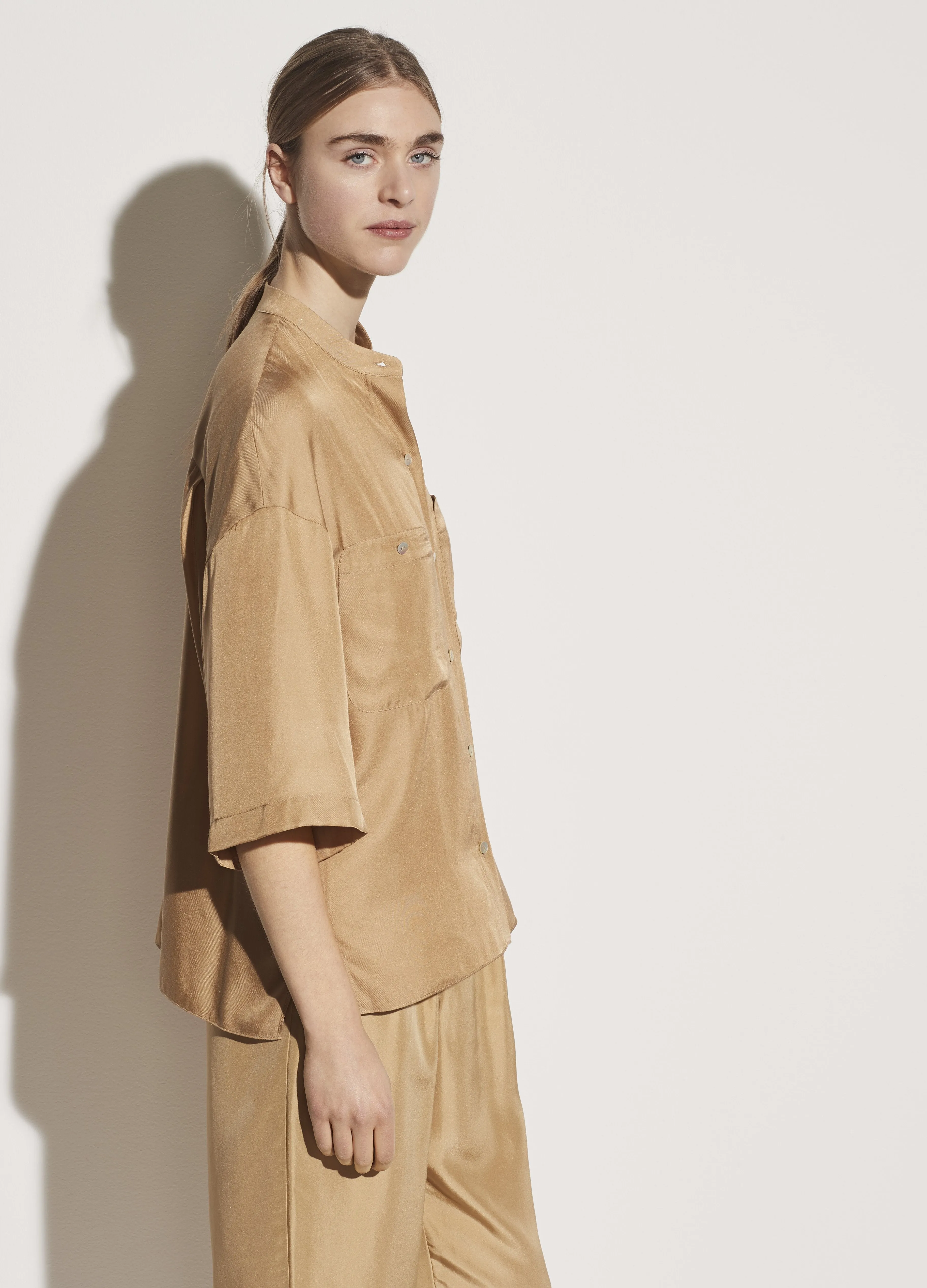 Utility Shirt in Sun Khaki