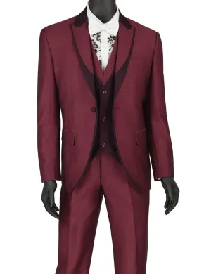 Vinci Three Piece  SlimTuxedo