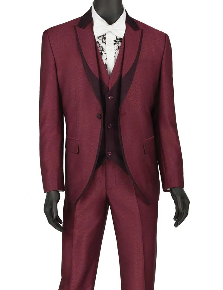 Vinci Three Piece  SlimTuxedo