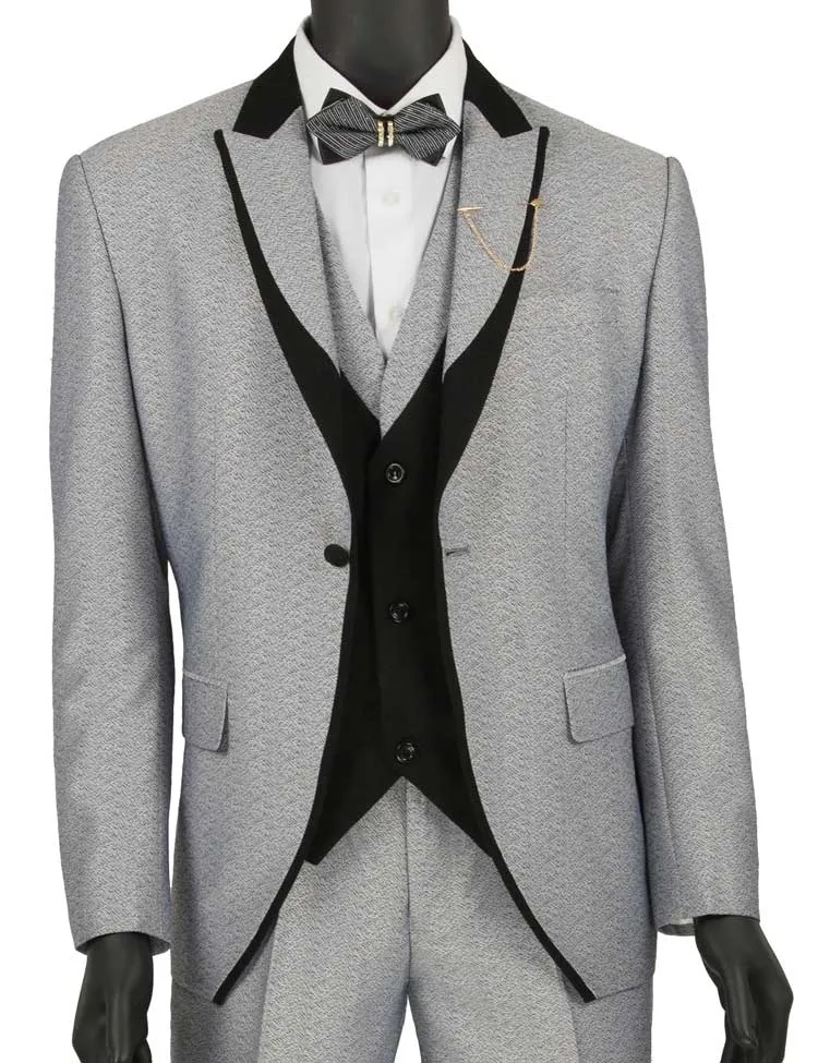 Vinci Three Piece  SlimTuxedo
