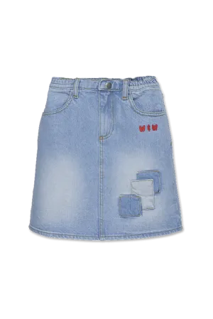 Wander and Wonder Denim Skirt