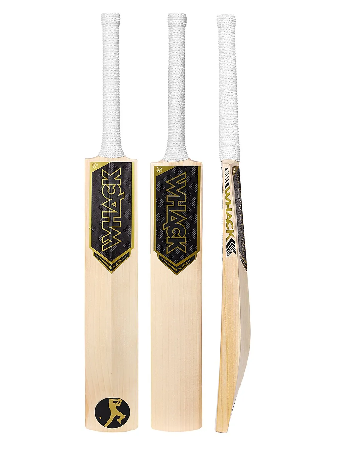 WHACK Player English Willow Cricket Bat - Boys/Junior