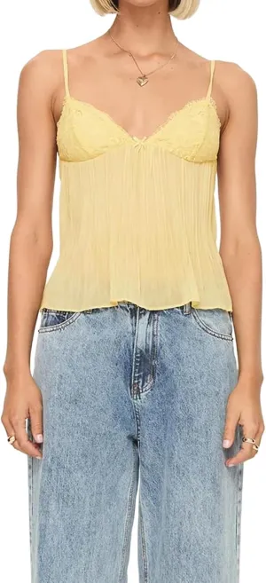Women Y2k Spaghetti Strap Camisole Crop Top Mesh See Through Slim Fit Tank Top Going Out Shirt Vest Tops Streetwear