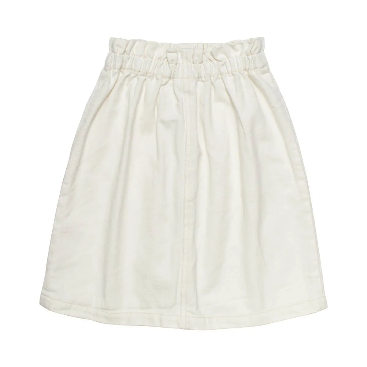 WYNKEN WHITE DENIM POCKET SKIRT